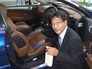 けっこう簡単レザーシートのお手入れ2