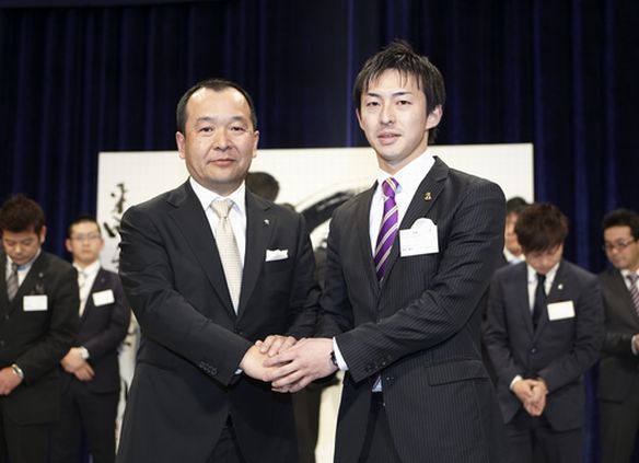 2012年　感動の表彰式！！
