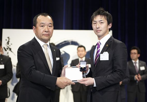 2012年　感動の表彰式！！
