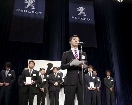 2012年　感動の表彰式！！
