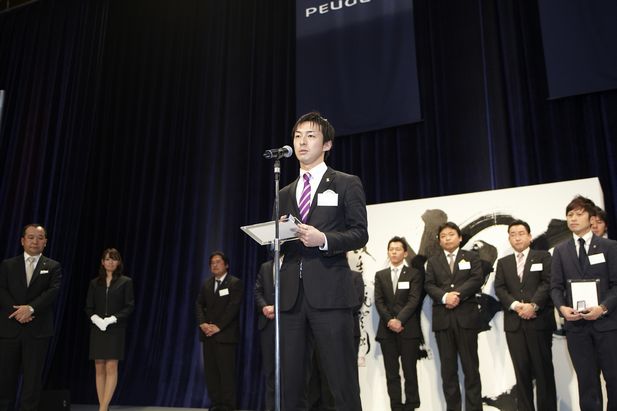 2012年　感動の表彰式！！