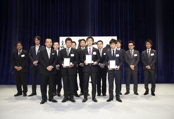 2012年　感動の表彰式！！