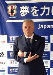 ザッケローニ監督来る!!