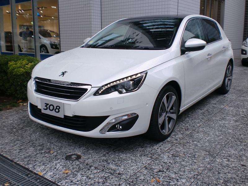 New308　試乗車入りました!!