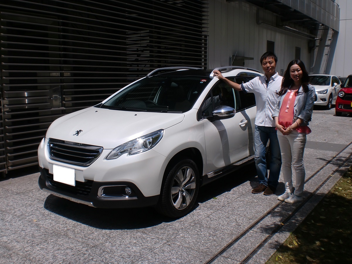 F様ご夫妻に2008をご納車させて頂きました。