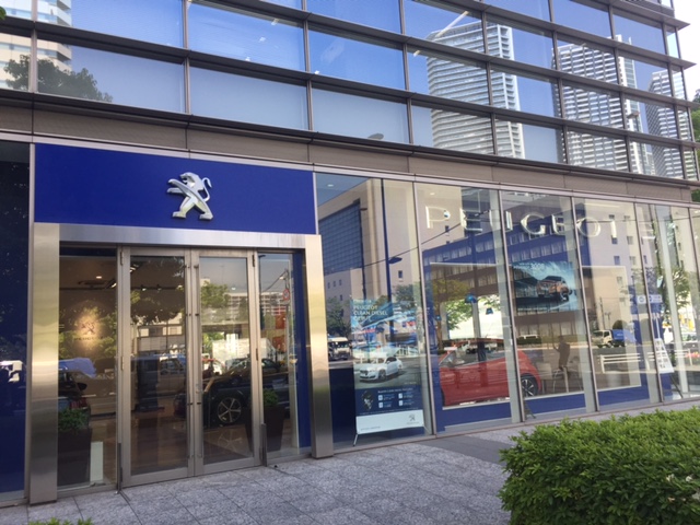 PEUGEOT中央ショールーム改装のお知らせ