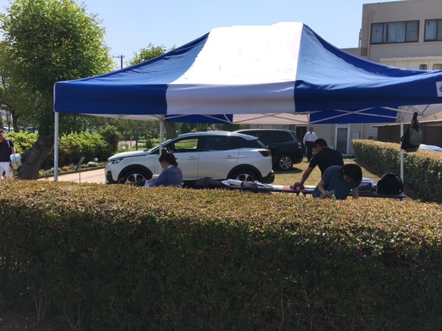 ロッテ葛西ゴルフで出張展示会開催中!!